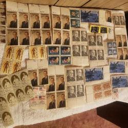 Old Unused Stamp Collection