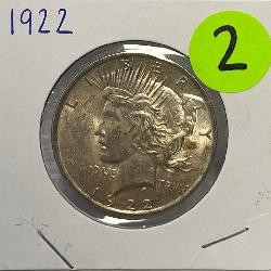 S - 1922 SILVER PEACE DOLLAR (2)