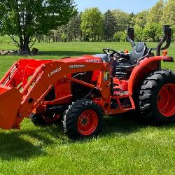 2018 Kubota L4060 HST Diesel Compact Utility Tractor 