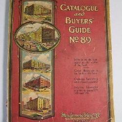 1918 Montgomery Ward & Company catalog # 89