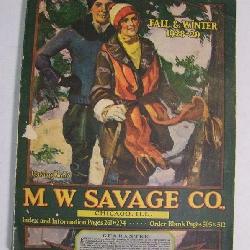 1928/29 M. W. Savage Co. catalog #53