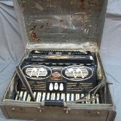 Antique Excelsior Accordion with Case