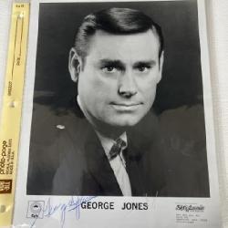 George Jones Autograph