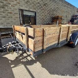 2 Axel FlatBed Trailer