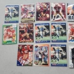1990' Football Cards Mostly Jerry Rice