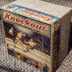 Vintage Knockout Electronic Boxing Game