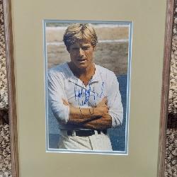 Robert Redford Autographed Photograph w/ Certification