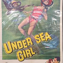 1957 Under Sea Girl Movie Poster