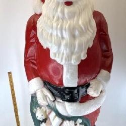 Empire Santa with sack blow mold