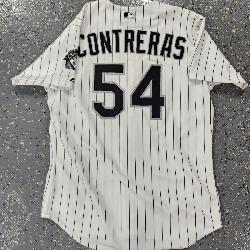 Jose Contreras Chicago White Sox Game Worn Baseball Jersey