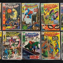 #505 The Amazing Spiderman Comic Book Lot incl. 88, 89, 90, 91, 92, 93, 94, 95, 96, 97