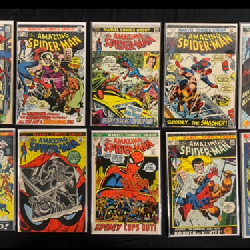 #508 The Amazing Spiderman Comic Book Lot incl. 110, 111, 112, 113, 114, 155, 116, 117, 118, 119