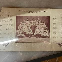 1904 Toronto Baseball Schedule
