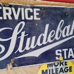 Studebaker Porcelain 30x14 Sign