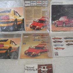 1980-2005 Ford Thunderbird Dealership Brochures