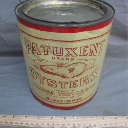 Vintage Oyster Can