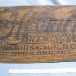 Antique Washington Dc Beer crate RARE