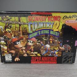 Lot 4: Donkey Kong Country 2: Diddy's Kong Quest [SNES]