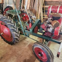 Model 300 Gibson Tractor with Wisconsin Air Cooled Engines, etc.