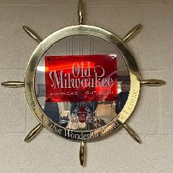 Old Millwaukee Shipwheel