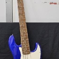 Fender Squire J Base Guitar Blue