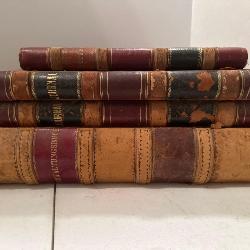 Large Antique Book Collection
