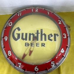Gunther Beer Clock,
