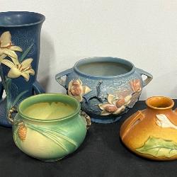 Roseville Pottery Vase collection