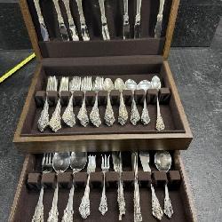 92 PC OF STERLING WALLACE BAROQUE FLATWARE