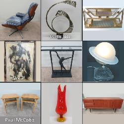 Paul McCobb, Danish Modern, Selig plycraft, MCM items
