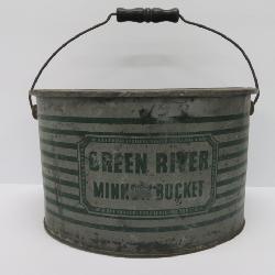 Green River minnow bucket