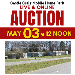 Castle Craig Mobile Home Park Auction _ Counts Realty & Auction Group _ May 03