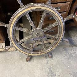 Antique Ship wheel