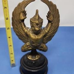 Garuda Thai Amulet Brass Figurine Powerful Eagle