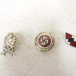German Party Pin-Badge & Hitler Youth Pin