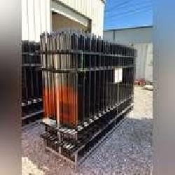 2023 Unused Diggit 10ft Wrought Iron Site Fence - 220ft Total Length