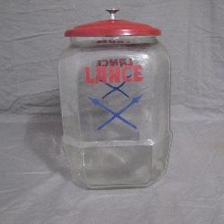 Antique lance jar