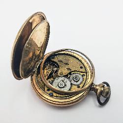 14K Gold Antique Pocket Watch