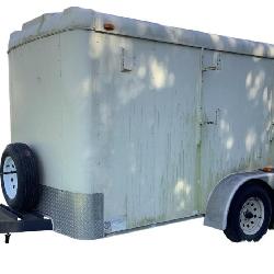2004 Interstate West Corp Box Utility Trailer
