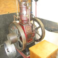 upright gas engine