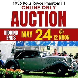 1936 Rolls Royce Phantom III Drophead Coupe by Freestone & Webb