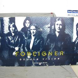 Large Foreigner Poster For Store Advertisement
