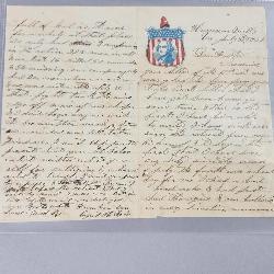 Civil War Soldiers Letter-Battle Discriptions