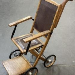 Rare Antique Colson Company Invalid Chair