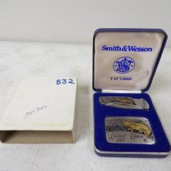 Smith & Wesson 1983 LE Knife &Belt Buckle 832-1000