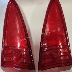 1957 Lincoln Premiere Pair of Tail Lamp Lenses.NOS