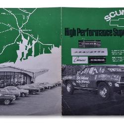 Scuncio Chevrolet High Performance Super Cars Original Brochure