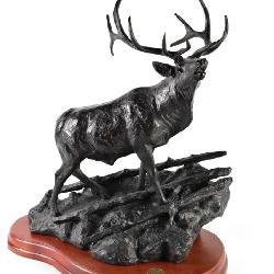 Elk Remington Deer Statue