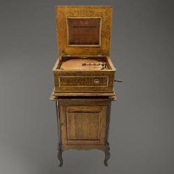 c.1890-1905 Regina Coin-Operated Disc Music Box