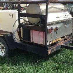 Mobile Steam Power Washer and Trailer